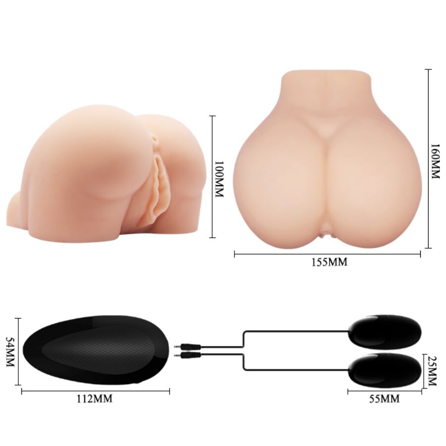 CRAZY BULL - VAGINA E ANO REALISTICI CON VIBRAZIONE POSIZIONE 8 - immagine 8