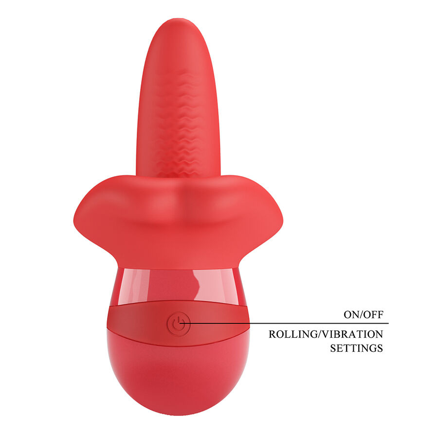 PRETTY LOVE - OBELIA LENGUA MASTURBADORA CON MOVIMIENTO ORBITAL - immagine 4