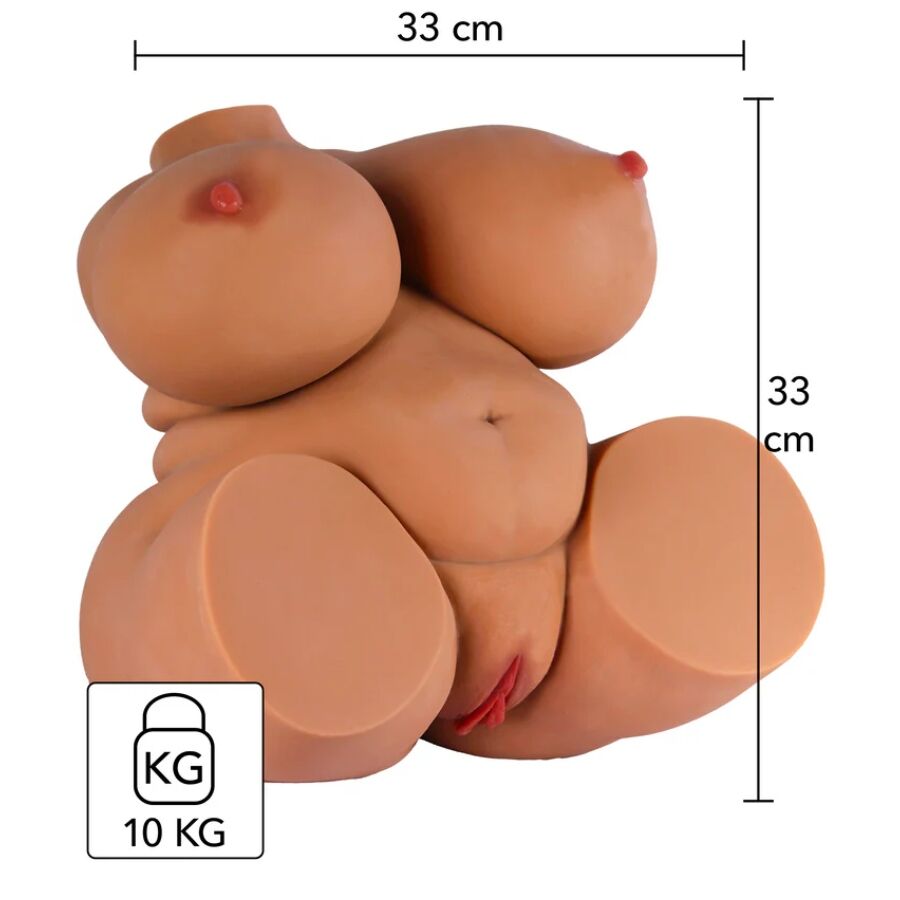 HIDDEN DESIRE - BIG FAT BANGING BABE TORSO MASTURBADOR FEMENINO 10 KG - immagine 2