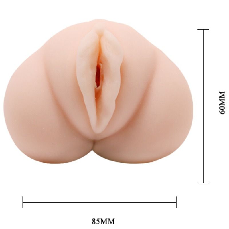 CRAZY BULL - MASTURBADOR VAGINA CON PELLE ACQUATA CON PROIETTILI VIBRANTI - immagine 4