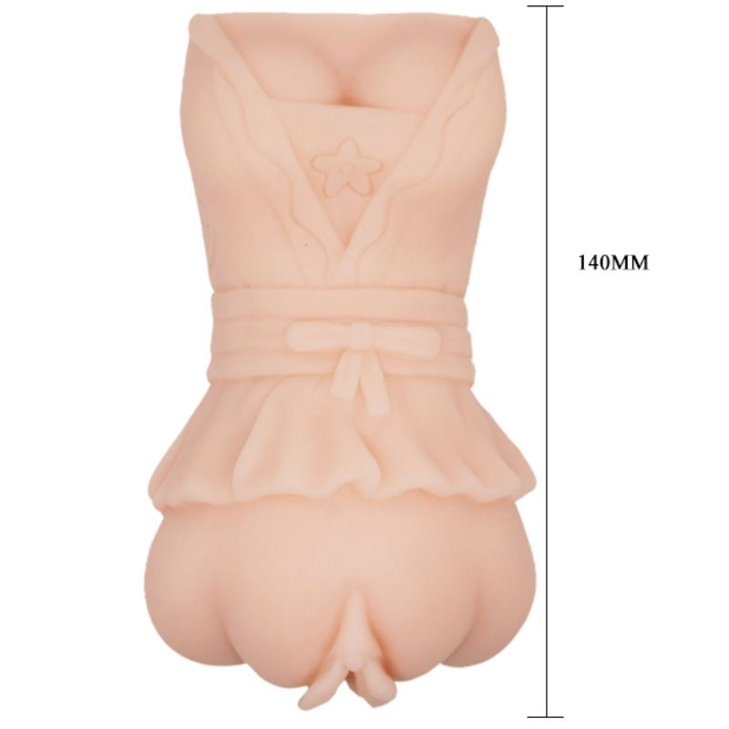 CRAZY BULL - MASTURBADOR VAGINA CON PELLE ACQUATA CON PROIETTILI VIBRANTI - immagine 6