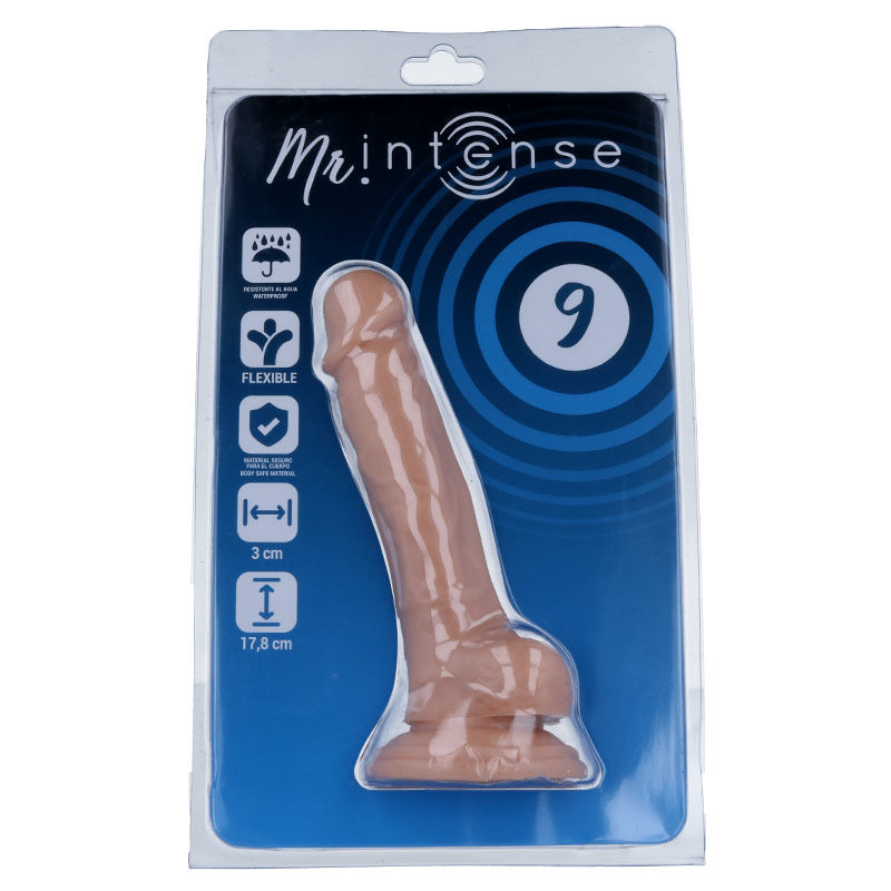 MR INTENSE - 9 PENE REALISTICO 17.8 CM -O- 3 CM - immagine 4