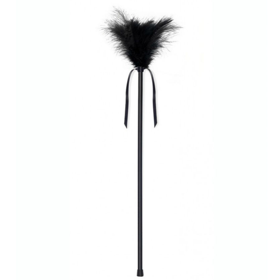 SECRETPLAY - PIUME NERE 40 CM - immagine 3