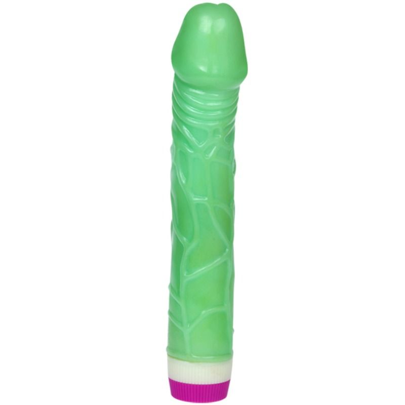 BAILE - VIBRATORE ONDE DI PIACERE 23 CM VERDE - immagine 2