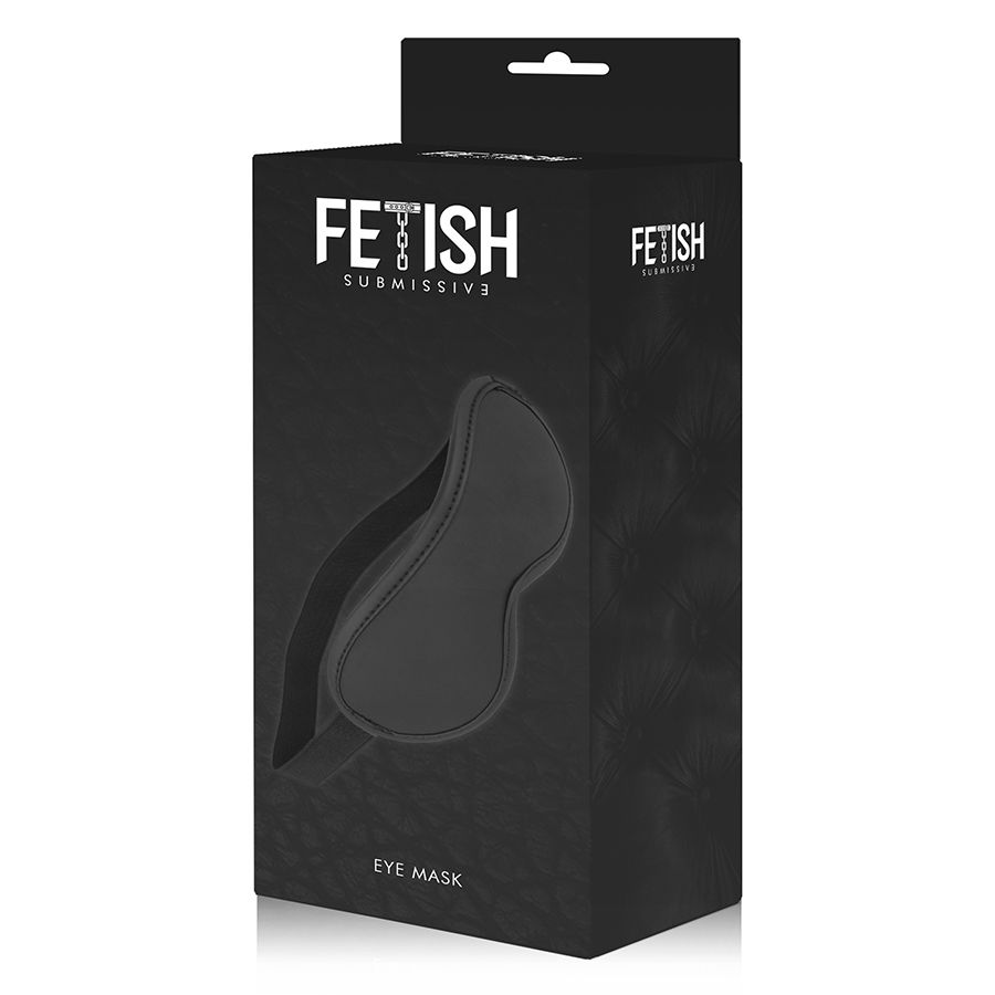 FETISH SUBMISSIVE - MASCHERA IN PELLE VEGANA II CON FODERA IN NOPRENE - immagine 3