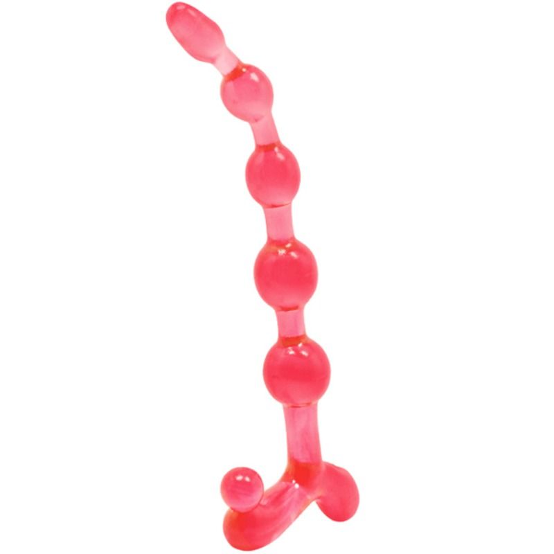 BAILE - SFERE ANAL ROSSE FLESSIBILI TWIST - immagine 2