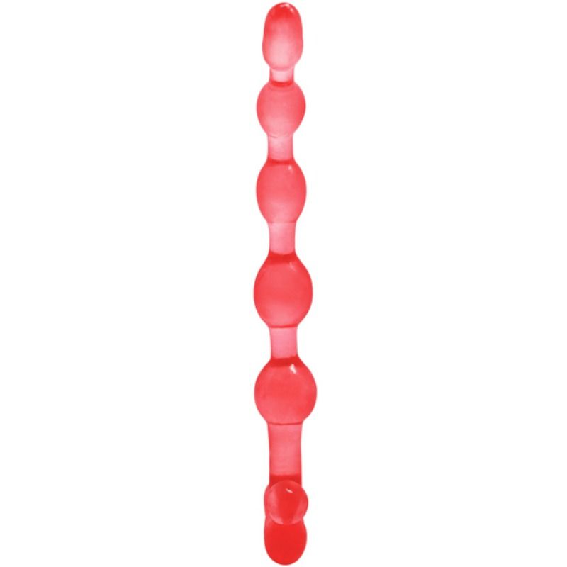 BAILE - SFERE ANAL ROSSE FLESSIBILI TWIST - immagine 3