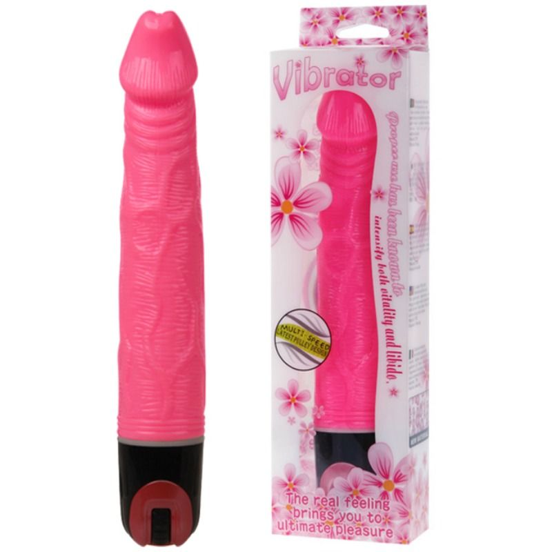 BAILE - VIBRATORE DA BALLO MULTISPEED 21.5 CM ROSA - immagine 4