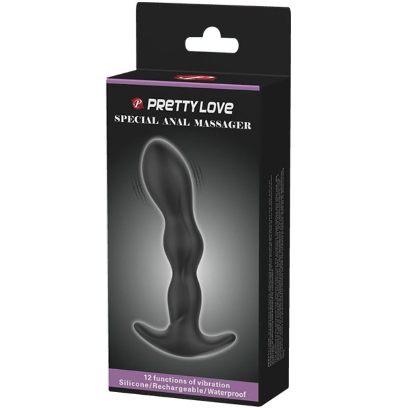 PRETTY LOVE - MASSAGGIATORE ANALE 12 MODALIT DI VIBRAZIONE - immagine 3