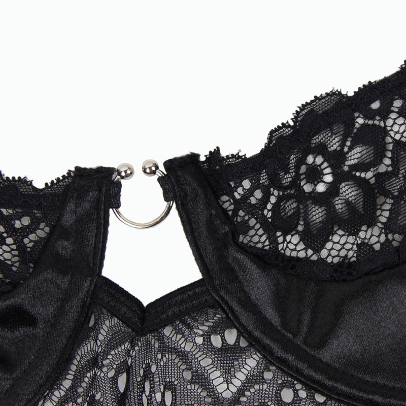 subblime corset y cinturon negro s/m subblime corset y cinturon negro s/m