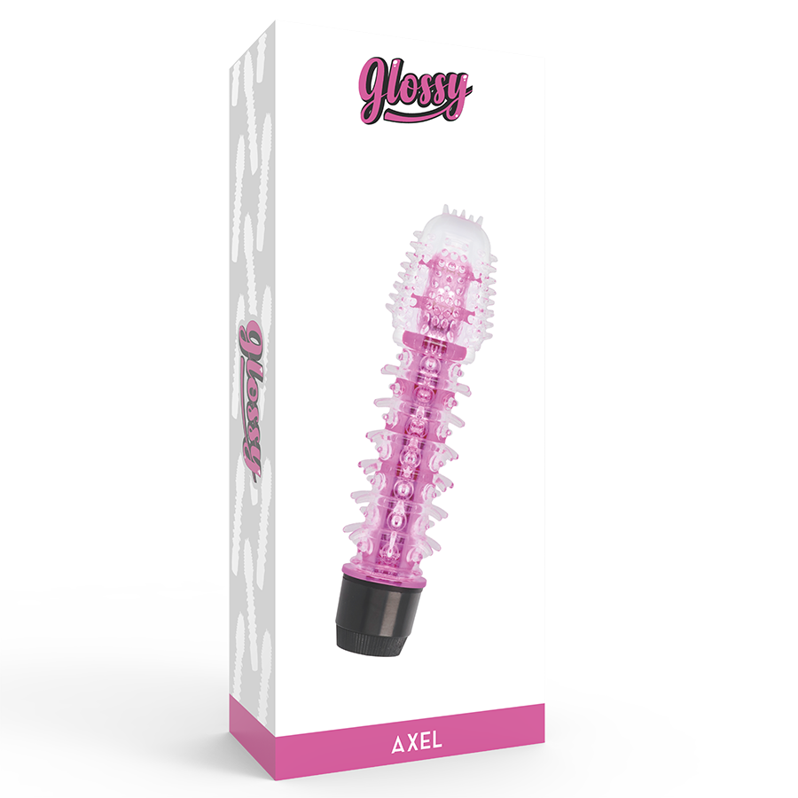 GLOSSY - VIBRATORE AXEL ROSA - immagine 4