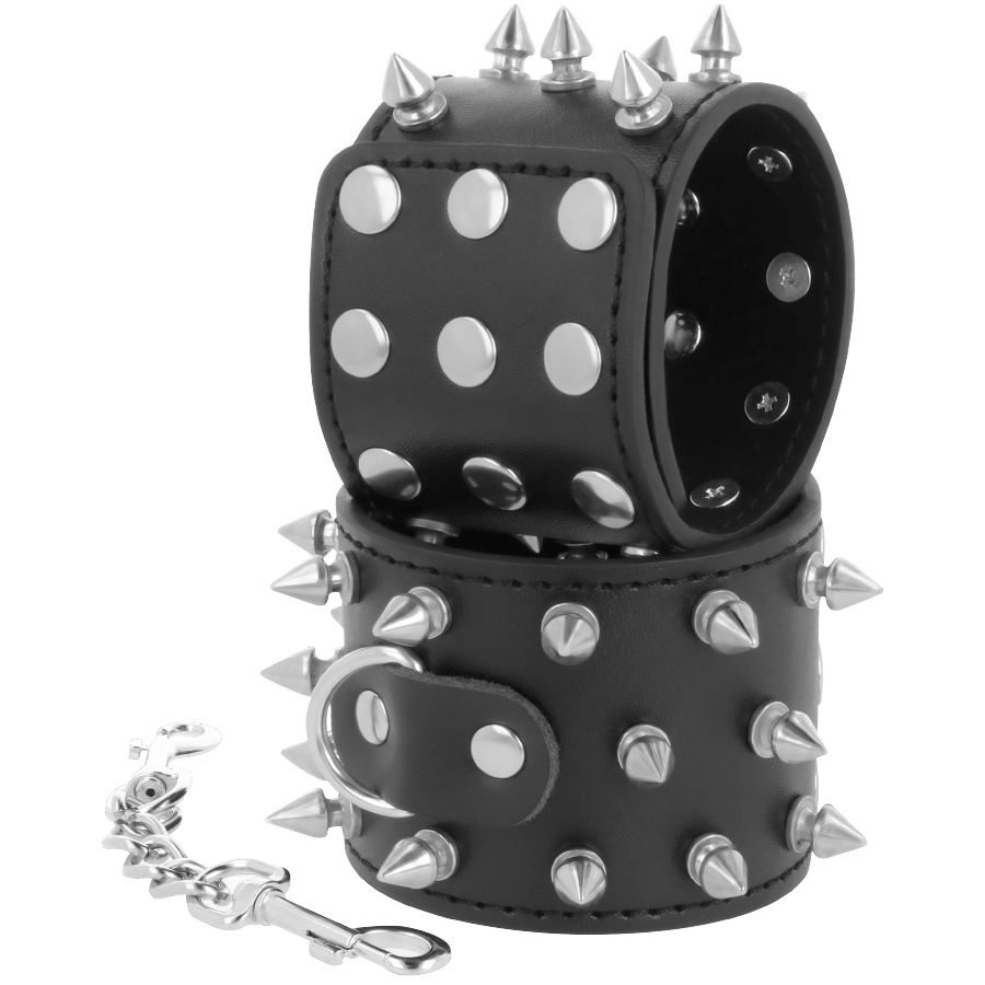 DARKNESS - SKULLS AND BONES ESPOSAS CON PINCHOS NEGRO - immagine 6