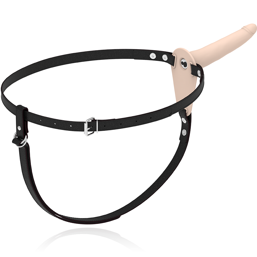 FETISH SUBMISSIVE HARNESS - VIBRADOR SILICONA FLESH 15 CM - immagine 3