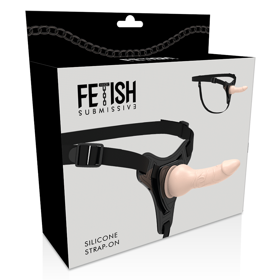 FETISH SUBMISSIVE HARNESS - SILICONA FLESH REALISTIC 16CM - immagine 5
