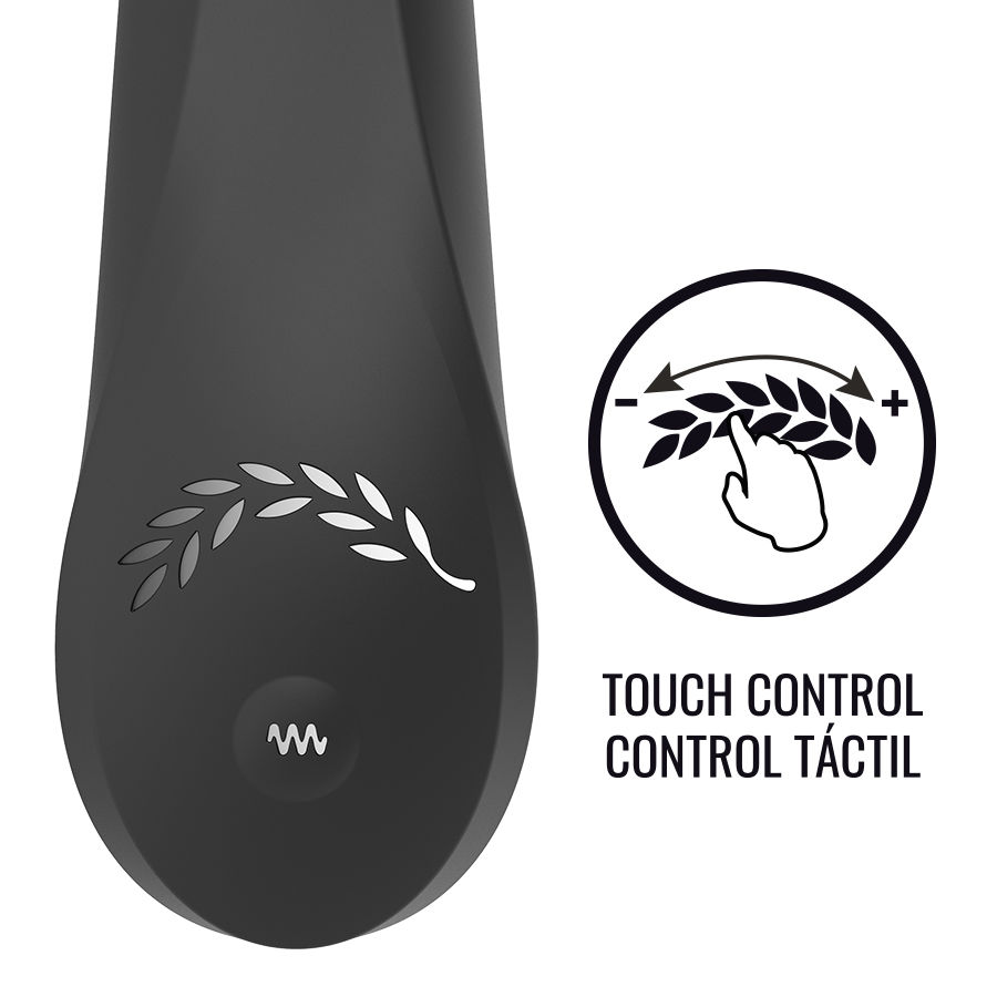 BLACK&SILVER - KEAN VIBRADOR TOUCH CONTROL - immagine 2