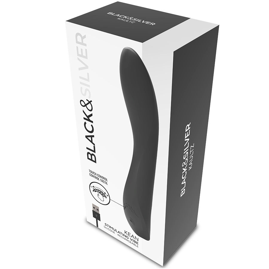 BLACK&SILVER - KEAN VIBRADOR TOUCH CONTROL - immagine 8