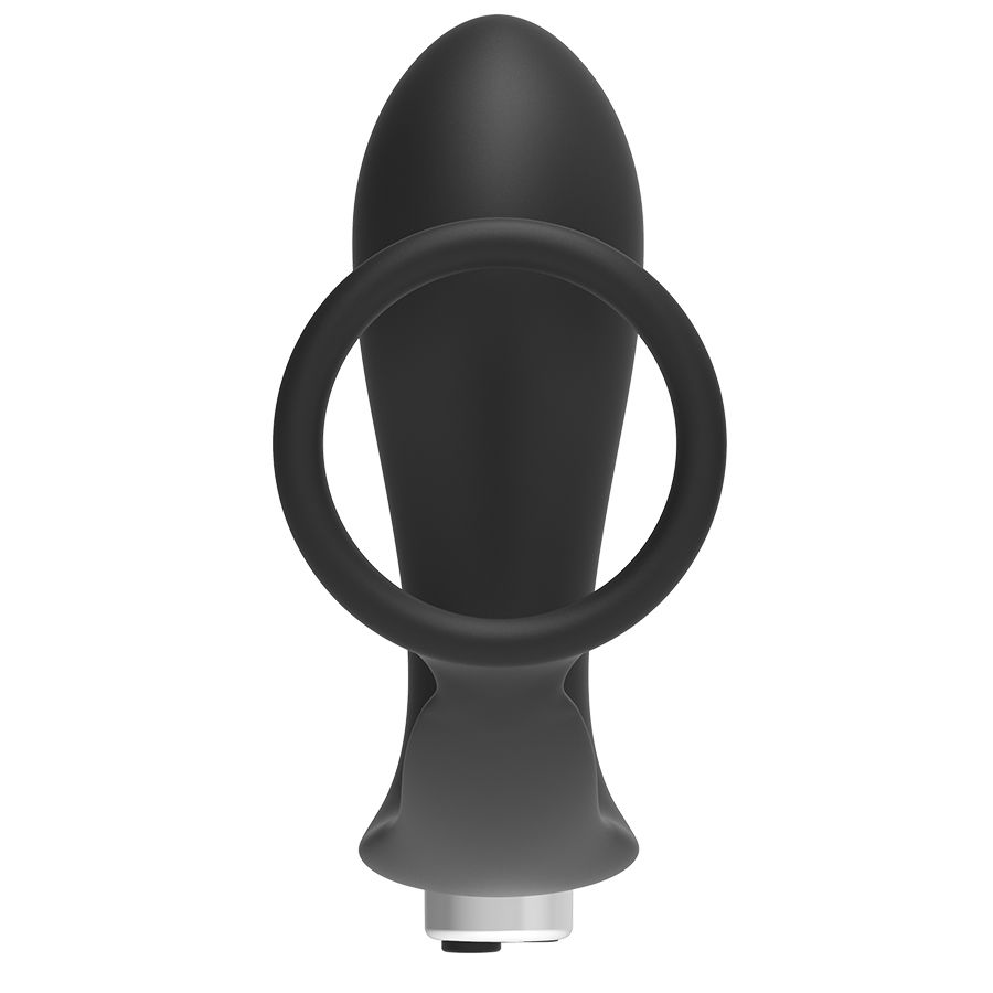 ADDICTED TOYS - VIBRADOR PROSTÁTICO RECARGABLE MODEL 1 - NEGRO - immagine 4