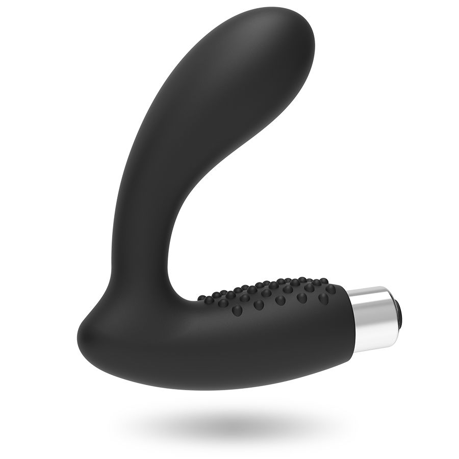 ADDICTED TOYS - VIBRADOR PROSTÁTICO RECARGABLE MODEL 5 - NEGRO - immagine 3