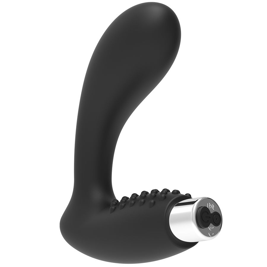 ADDICTED TOYS - VIBRADOR PROSTÁTICO RECARGABLE MODEL 5 - NEGRO - immagine 2