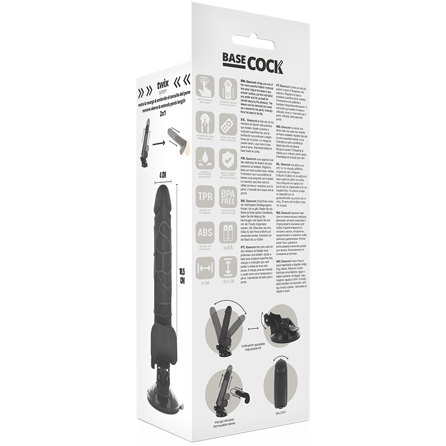 basecock vibrador realistico control remoto natural 18.5 cm o 4cm basecock vibrador realistico control remoto natural 18.5 cm o 4cm