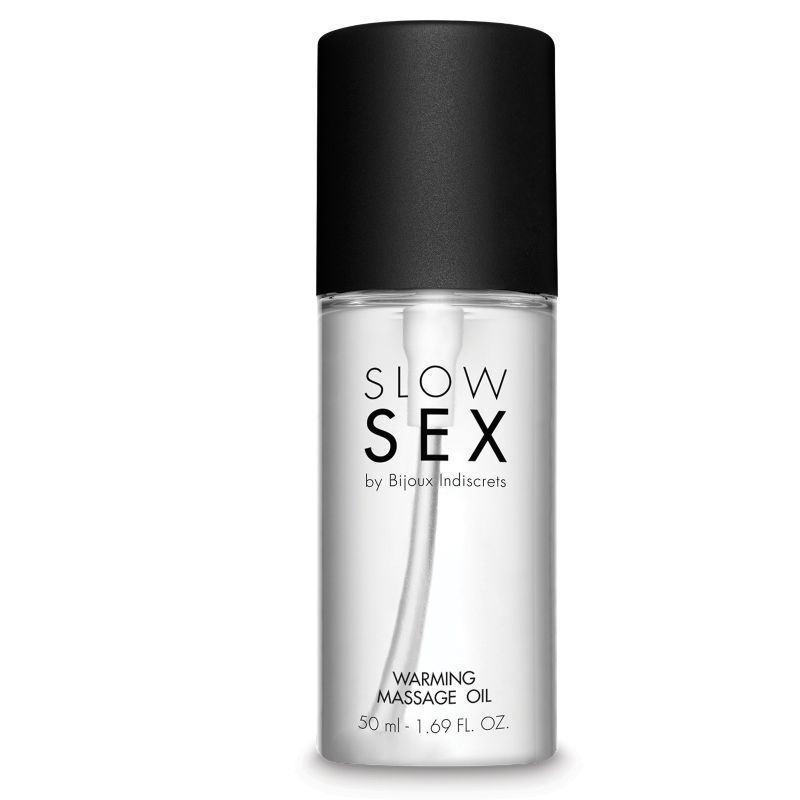 BIJOUX - OLIO PER MASSAGGIO SESSUALE LENTO EFFETTO CALORE 50 ML - immagine 2
