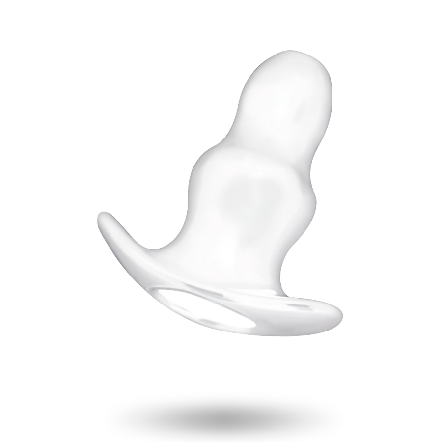 ADDICTED TOYS - DILATADOR ANAL MEDIANO 9.5 CM - TRANSPARENTE - immagine 2