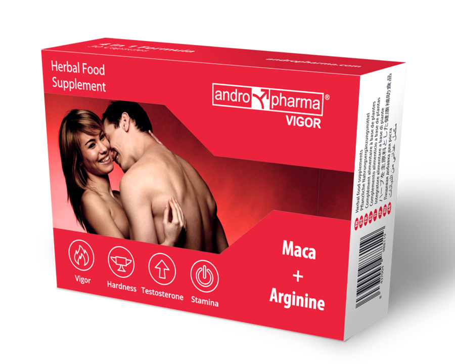 Andropharma Vigor – Complemento alimenticio herbal para la libido masculina - immagine 3