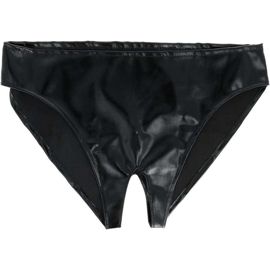 DARKNESS - PANTIES CON ABERTURA UNISEX TALLA ÚNICA - immagine 5