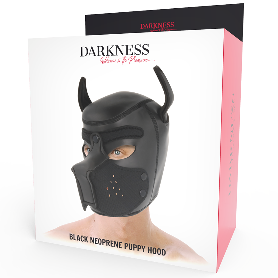 DARKNESS - MÁSCARA PERRO DE NEOPRENO CON HOCICO EXTRAÍBLE L - immagine 6
