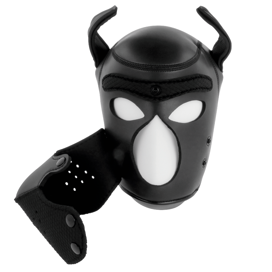 DARKNESS - MÁSCARA PERRO DE NEOPRENO CON HOCICO EXTRAÍBLE L - immagine 4