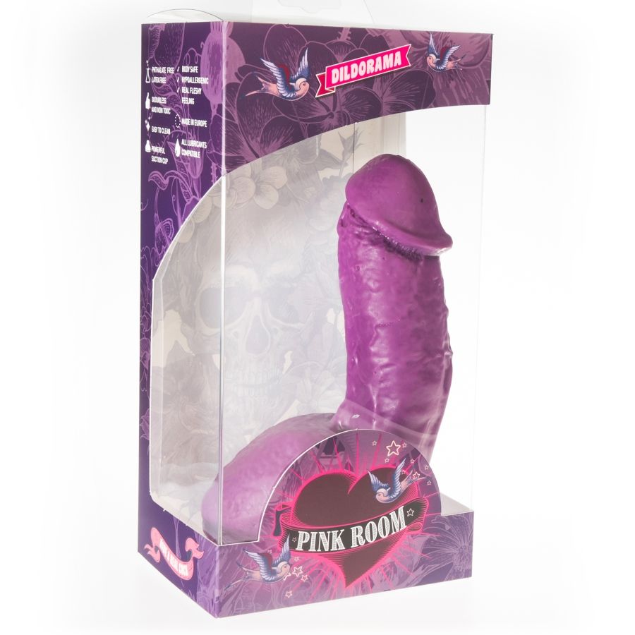 PINK ROOM - ELIAN DILDO REALÍSTICO LILA 17.5 CM - immagine 2