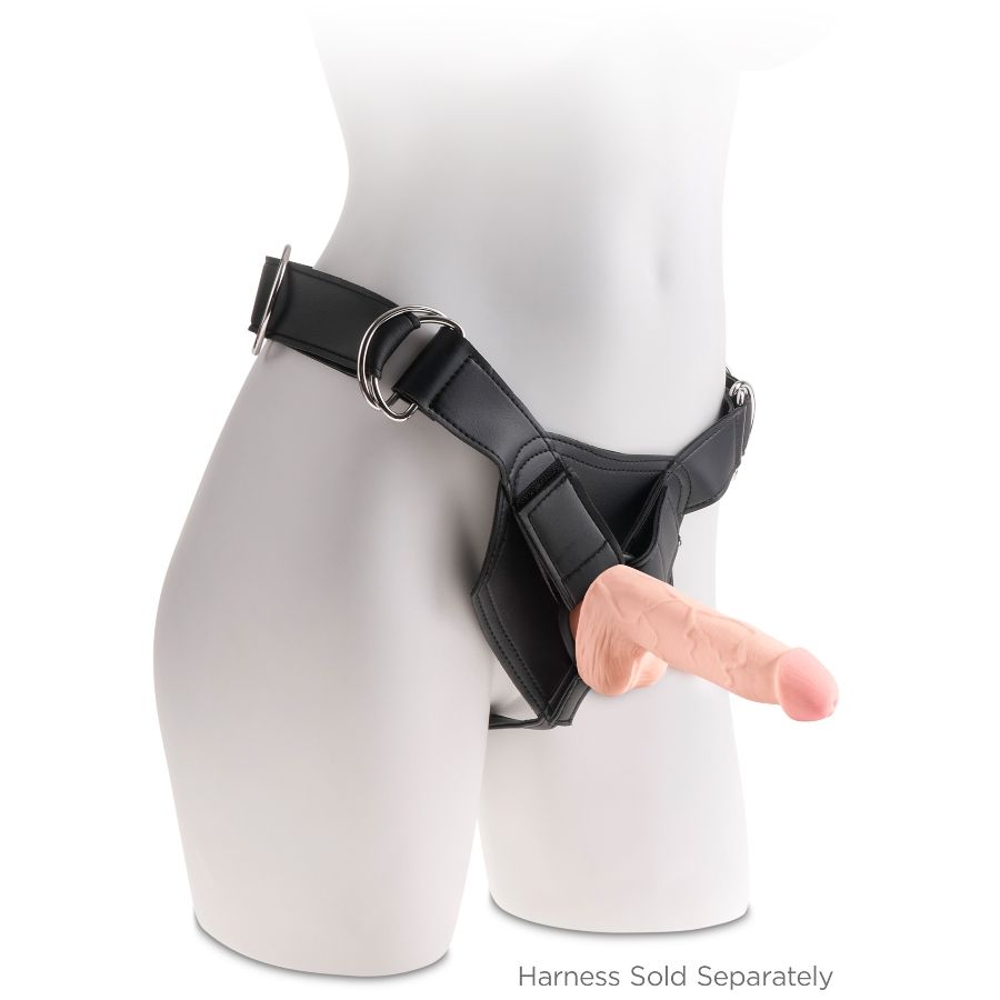 KING COCK - DILDO TRIPLE DENSIDAD 19 CM - immagine 5