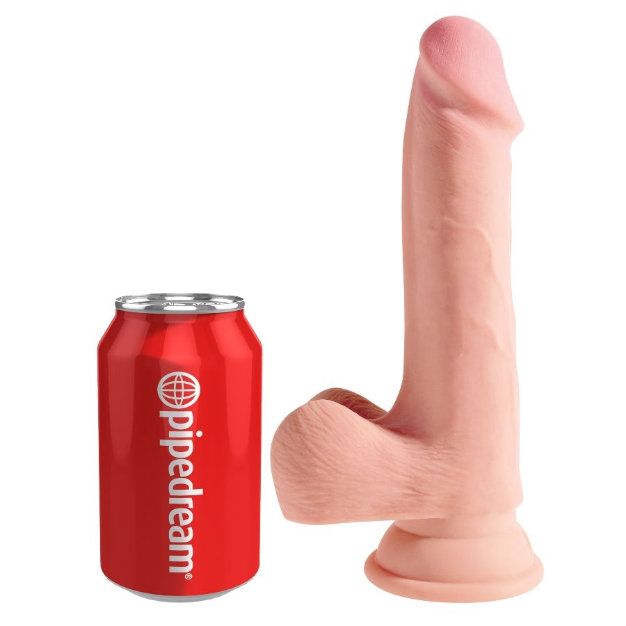 KING COCK - DILDO TRIPLE DENSIDAD 19 CM - immagine 2