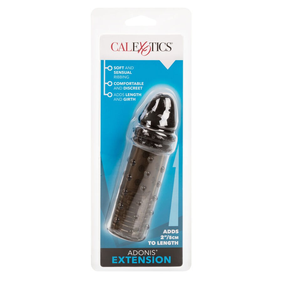CALEXOTICS - EXTENSIÓN DE SILICONA PARA EL PENE NEGRO - immagine 3