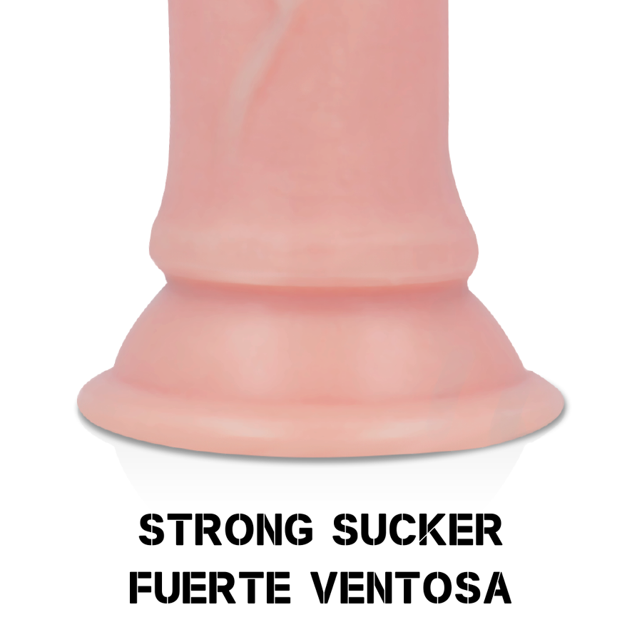 ROCKARMY - MUSTANG DILDO REALÍSTICO LIQUID SILICONE 18 CM -O- 4.14 CM - immagine 3