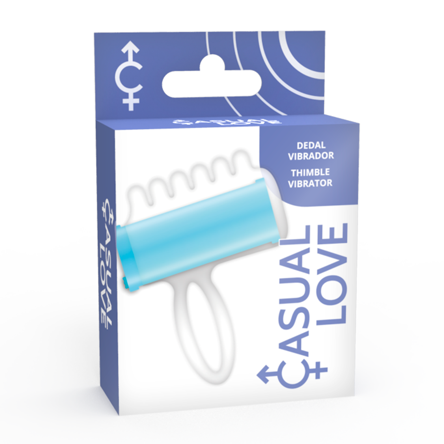CASUAL LOVE - STIMOLATORE A DITA BLU - immagine 3