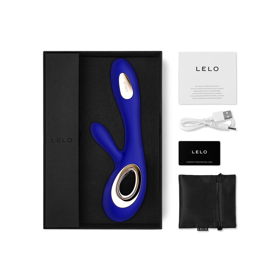 LELO - SORAYA WAVE VIBRADOR RABBIT MIDNIGHT AZUL - immagine 3