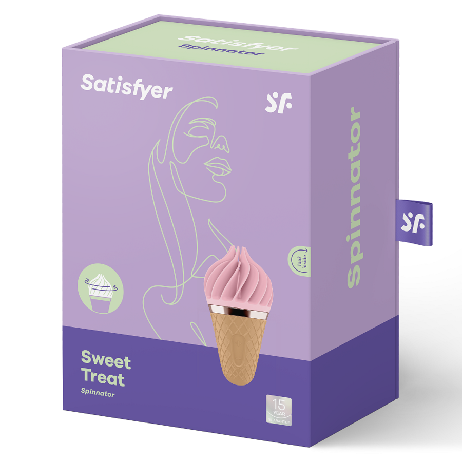 SATISFYER - SWEET TREAT SPINNATOR NEGRO - immagine 2