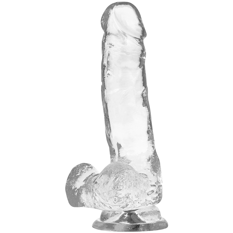 X RAY - CLEAR DILDO REALISTA TRANSPARENTE 18.5 CM -O- 3.8 CM - immagine 2