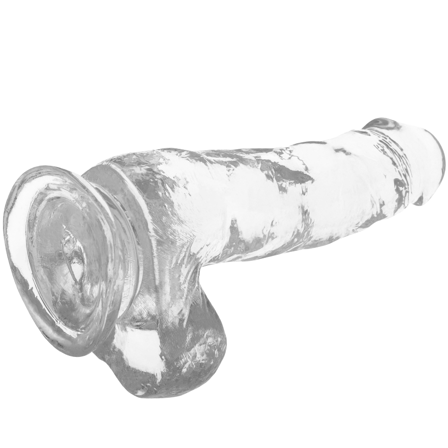 X RAY - CLEAR DILDO REALISTA TRANSPARENTE 18.5 CM -O- 3.8 CM - immagine 4