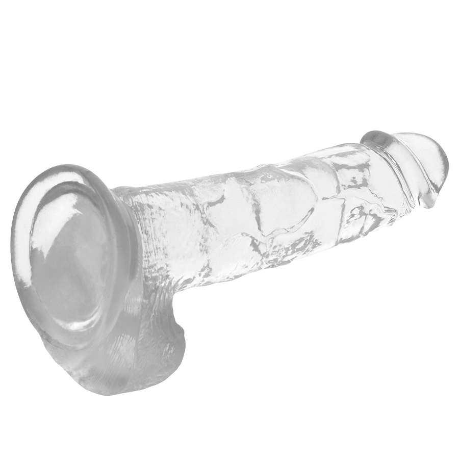 X RAY - CLEAR DILDO REALISTA TRANSPARENTE 22 CM -O- 4.6 CM - immagine 3