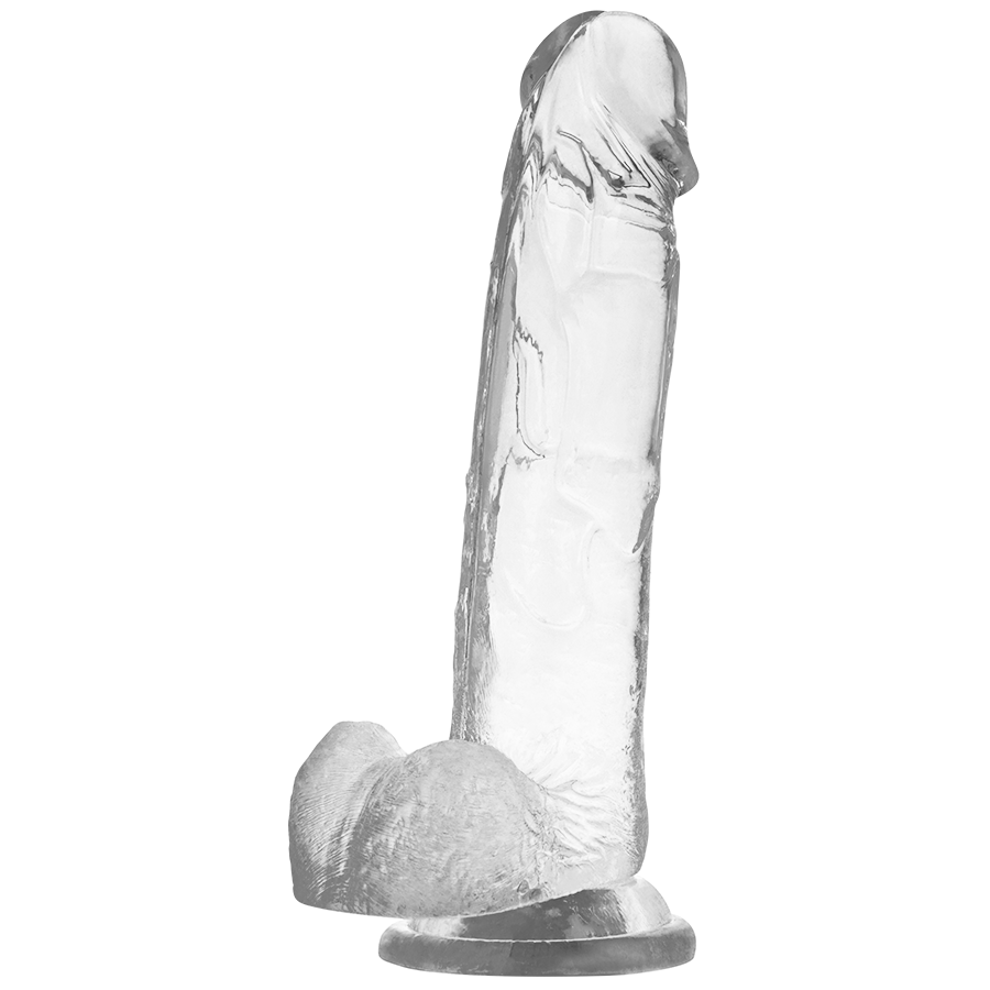 X RAY - CLEAR DILDO REALISTA TRANSPARENTE 22 CM -O- 4.6 CM - immagine 4