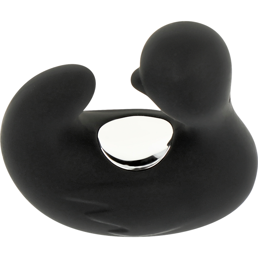 BLACK&SILVER - DEDAL PATO ESTIMULADOR DE SILICONA RECARGABLE DUCKYMANIA - immagine 2