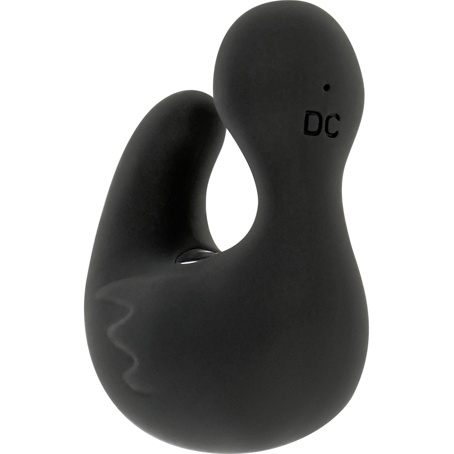 BLACK&SILVER - DEDAL PATO ESTIMULADOR DE SILICONA RECARGABLE DUCKYMANIA - immagine 3