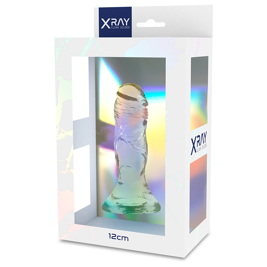 X RAY - CLEAR DILDO TRANSPARENTE 12 CM -O- 2.6 CM - immagine 6