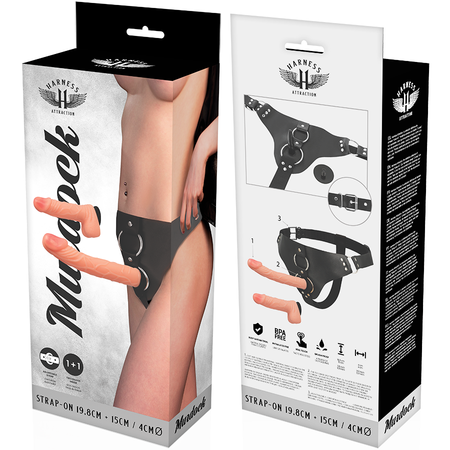 HARNESS ATTRACTION - ARNÉS MURDOCK 19.8 + 15 CM -O- 4 CM - immagine 5