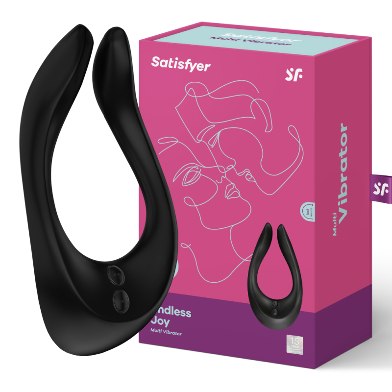 SATISFYER - PARTNER MULTIFUN 2 NEGRO - immagine 2