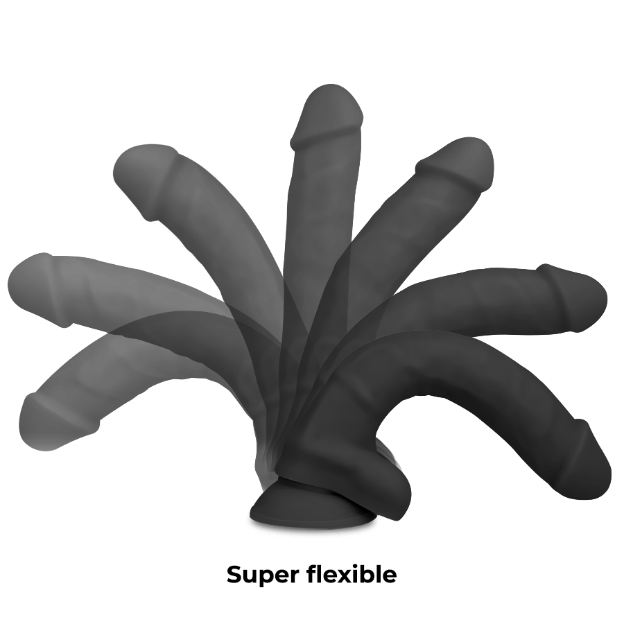 COCK MILLER - DILDO REALÍSTICO SILICONA DENSITY ARTICULABLE 13 CM - immagine 3
