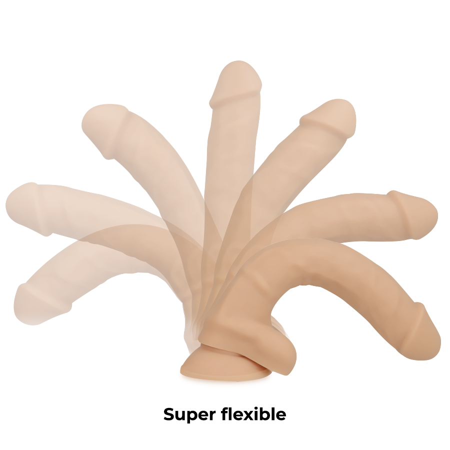 COCK MILLER - DILDO REALÍSTICO SILICONA DENSITY ARTICULABLE 24 CM - immagine 4