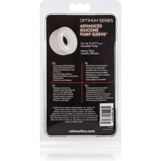CALEXOTICS - RECAMBIO FUNDA PARA DESARROLLADOR SILICONA CLEAR - immagine 2